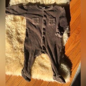 L’ovedbaby Velour Footie